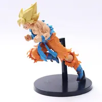 19Cm Anime Jepang Patung Klasik Z Super Saiyan Son Goku PVC Action Figure Model Mainan Kotak untuk Dekorasi Naga Z Bola