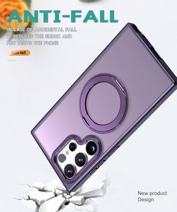 เคสแม่เหล็กฝ้าสำหรับ iPhone 15 14 13Pro สูงสุด360ห่วงยึดหมุนและกล้องโลหะอุปกรณ์เสริมโทรศัพท์มือถือวงกลม - Product Image 3