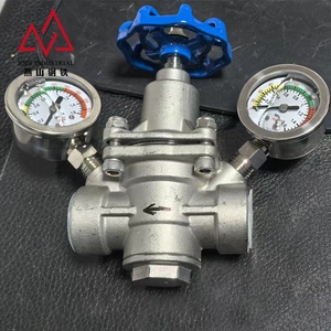 Manomètres à diaphragme fileté SS304 CF8, régulateur <span class=keywords><strong>de</strong></span> <span class=keywords><strong>pression</strong></span> à volant pour système <span class=keywords><strong>de</strong></span> <span class=keywords><strong>plomberie</strong></span> <span class=keywords><strong>de</strong></span> réseau d'eau municipal - Product Image 3