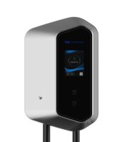 Chargeur AUXUS ev 32A 1 phase 3 phase 7kw 11kw 22kw ev station de charge Type 2 avec câble de 5m EV chargeur pour voiture électrique