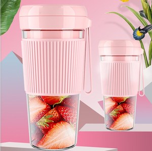 Mini Hand Electric Tự Động Rau Quả Cam Chanh Máy Ép Trái Cây Mixer Nhựa Máy Ép Trái Cây Bộ Phận Chai Máy Xay Sinh Tố Máy Ép Trái Cây - Product Image 2