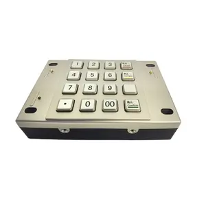 E-payment kiosk keyboard encrypted pin pad PCI 2.0 compliance keypad