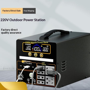 Station d'alimentation portable Addotron pour camping-car, alimentée par batterie, grande capacité, stockage d'énergie d'urgence pour utilisation avec un réfrigérateur - Product Image 2