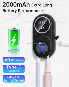 เครื่องฆ่าเชื้อแปรงสีฟันพร้อมไฟ UV แบบพกพาสำหรับแปรงสีฟันไฟฟ้า/ไม้ไผ่เครื่องกำจัดและที่วางแบคทีเรีย - Product Image 5