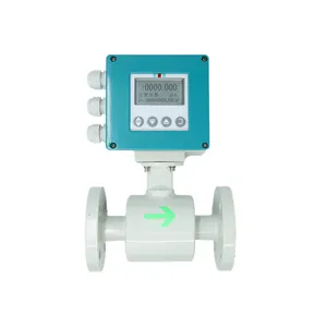 Stainless Steel 4-20ma Digital Liquid Control Electromagnetic Flow Meter Water Magnetic Flowmeter