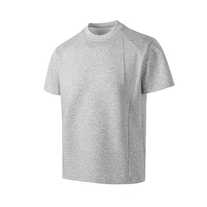 T-shirt LAYENNE in cotone 180g, resistente, a prezzo ragionevole, traspirante, lavata, estiva, a maniche corte, da uomo, per l'allenamento. - Product Image 3