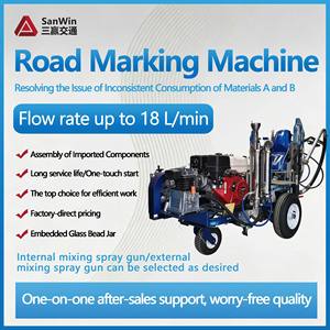 Máquina <span class=keywords><strong>de</strong></span> Señalización Vial <span class=keywords><strong>de</strong></span> Dos Componentes con Mezcla Interna y Externa - Product Image 5