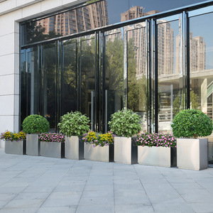 V220 <span class=keywords><strong>Terraza</strong></span> de Flores Combinada para Exteriores, Comercial, Cuadrada, para Departamentos de Ventas, <span class=keywords><strong>Terraza</strong></span> de Flores para Calles Peatonales y Patios - Product Image 4