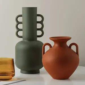 Bình Morandi Phong Cách Bắc Âu, Đồ Trang Trí Hoa Nhiều Màu Sáng Tạo Sắp Xếp Theo Phong Cách Cổ Điển Dùng Trong Phòng Khách