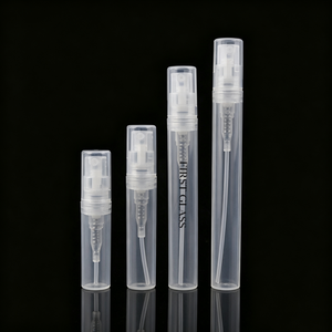 Flacone Vuoto per Profumo da 2ml 3ml 5ml, in Plastica Trasparente, Ricaricabile, con Spray e Collo a Crimp, per Campioni di Profumo - Product Image 1