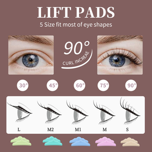 4 en 1 Lash & Brow Lift and Tint Kit Levantamiento de <span class=keywords><strong>pestañas</strong></span> 5 Lift Pads Netrural Wild Eyebrow Semipermanente Personalizado - Product Image 3