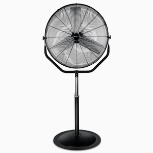 30Inch 230W Heavy Duty Round Base Industrial Pedestal <b>Fan</b> High Speed Industrial AC <b>Fan</b> Portable Commercial Ventilateur - Product Image 1