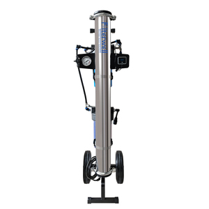 Système de nettoyage de fenêtres portable en acier inoxydable à 3 étapes, système RO/DI manuel pour une élimination efficace des taches - Product Image 1