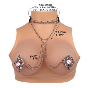 Metall Nippel klemme mit Metall kette Fetisch zu Brust Schamlippen <span class=keywords><strong>Clip</strong></span> Stimulation Massage gerät BDSM Bondage <span class=keywords><strong>Sex</strong></span> Produkte für Frauen Männer - Product Image 6