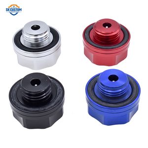 Couvre-<span class=keywords><strong>bouchon</strong></span> de réservoir de carburant et filtre à huile moteur en aluminium avec <span class=keywords><strong>jauge</strong></span> de température pour Honda Toyota Nissan - Product Image 2