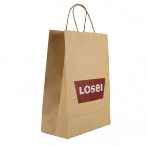 Wholesale Custom Packaging Paper <b>Gift</b> Shopping Paper Bags With Handles - Product Image 4