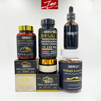 Résine de Shilajit de Marque Privée, Supplément de Haute Pureté, Pur Himalayen Certifié GMP, Herbes en Vrac pour l'Énergie et la Vitalité