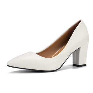 IStapromo Regali 2026 per Donne, Scarpe Slip-on con Tacco Medio in Pelle PU, Scarpe da Ufficio con Zeppa per Signore - Product Image 6