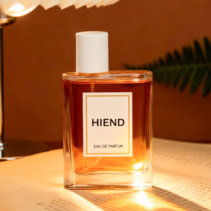 Flacon de parfum de luxe en verre <span class=keywords><strong>asymétrique</strong></span> avec bouchon décentré, flacon pulvérisateur <span class=keywords><strong>carré</strong></span> transparent, personnalisation du logo possible, emballage de parfum - Product Image 3