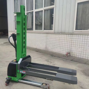 Montacargas Manual de Alta Calidad con Viga en C, 2 Toneladas, Elevación de 1.6 Metros, Apilador de Camiones para Carga y Descarga, Transpaletas - Product Image 1