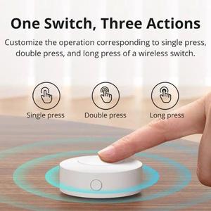 Interruptor Inalámbrico Zigbee SNZB-01P, Botón de Control de Escenas Inteligente Personalizable, Compatible con Alexa, Google Home, SmartThings, EWeLink E127 - Product Image 2