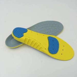 Lightweight Flat Cushioned Breathable Sports Soft PU Foam Insoles for Shoe - Product Image 1