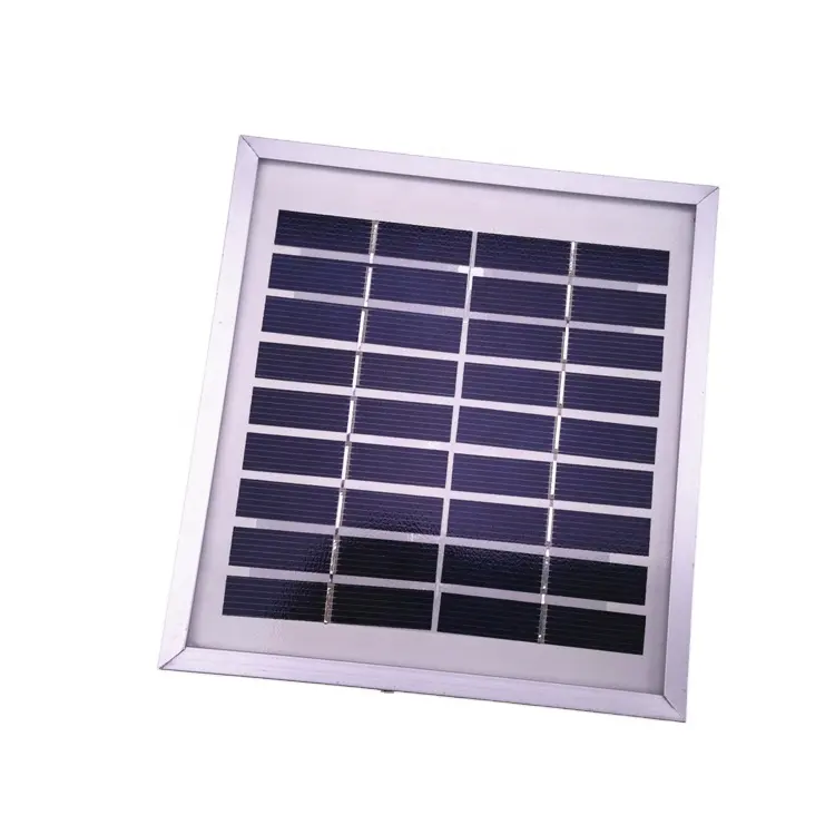 Nuovo innovativo caricatore di energia per pannello solare da campeggio 9V ZW-1.5W-9V pannello solare laminato in vetro portatile 1.5W