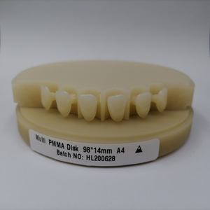 Material Dental de PMMA Plástico Multicapa para la Fabricación de Coronas y Puentes Temporales con Maquinaria - Product Image 4