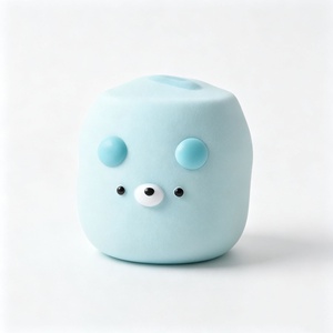 Crunchy Sound Multi-Colored Little Bear Powder Puff Building Block Handmade Squishy Ball Soft <b>Stress</b>-Relief <b>Toy</b> for 15 Years Old - Product Image 6