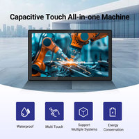 Computadora Industrial con Windows 10, Intel Quad Core, DDR3, Pantalla LCD IPS HD 1080P, Pantalla Táctil Impermeable, Garantía de 5 Años