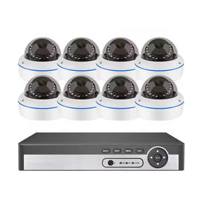 8CH 5MP POE Dome güvenlik kamera sistemi IP kamera Vandal-proof kapalı ev <span class=keywords><strong>CCTV</strong></span> Video kayıt NVR kiti - Product Image 1