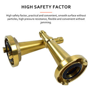 शीघ्र वितरण शुद्ध तांबे की आग बुझाने पानी की बंदूक पेशेवर समुद्री हल्के और ले जाने में आसान - Product Image 6