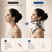 Dispositif de traction cervicale de classe médicale VCORE avec certification CE, construction en plastique pour la décompression et la rééducation du cou