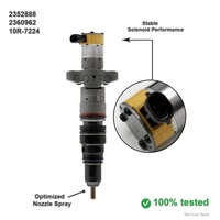 Nouvel injecteur de carburant diesel HEUI 236-0962 2352888 10R-7224 266-4446 pour moteur C-9, excavatrice 330C, bulldozer D6R II