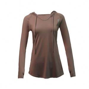 T-shirt de sport en acier inoxydable pour femmes, léger, à séchage rapide, ample, respirant, grande taille - Product Image 1