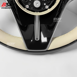 Volante de cuero genuino color <span class=keywords><strong>nogal</strong></span>, adecuado para Mercedes-Maybach W221 W223 - Product Image 6