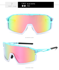 Lunettes de soleil polarisées DUBERY coupe-vent 2026 avec protection UV400, de haute qualité, pour le sport, la course à pied, le cyclisme, avec de grandes lentilles surdimensionnées - Product Image 3