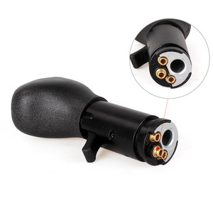 Car Gear <b>Knob</b> 5.8 Inch Black Plastic Ergonomic <b>Shift</b> <b>Knob</b> For Mercedes Benz Iveco Trucks Part Number 0501215157 - Product Image 2