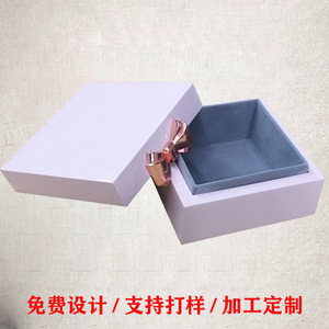 Elegant Jewelry Box Rectangle <b>Pink</b> With Rose Gold Bow For Women's Jewelry Packaging - Product Image 5