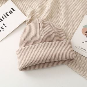 Gorros Deportivos de Invierno 2025, Lisos, para Exteriores, Plegables, sin Visera, en Rosa, Azul, Amarillo y Gris, de Punto Acrílico, para Hombre y Mujer - Product Image 1