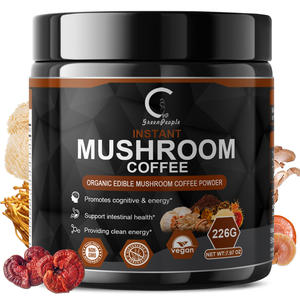 Greenpeople Caffè Istantaneo ai Funghi 226g con 7 Tipi di Funghi Commestibili Biologici Misti - Product Image 1