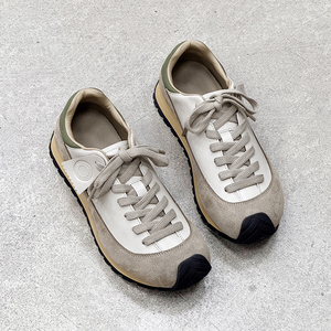 Sneakers Vintage Forrest Gump per Uomo e Donna, Scarpe da Corsa Retrò in Camoscio con Patchwork, Antiscivolo, Casual e alla Moda - Product Image 6
