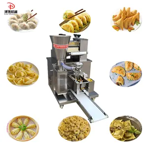 110v automatic commercial dumpling samosa making machine semi gyoza making machine