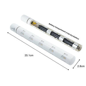 Sensor De Brilho Invisível Tira Lâmpada Leve Rotativa <span class=keywords><strong>Detector</strong></span> De Movimento Operado Bateria Alimentado Para Armário Luzes Armário - Product Image 1