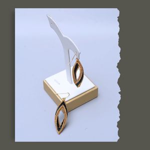 Pendientes de Gota Bohemia Hechos a Mano, Chapados en Oro de 24K, Joyería Delicada para Mujer - Product Image 6