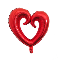 Ballon en aluminium écologique sur le thème de l'amour pour les décorations de fête de fiançailles, de mariage et de la Saint-Valentin
