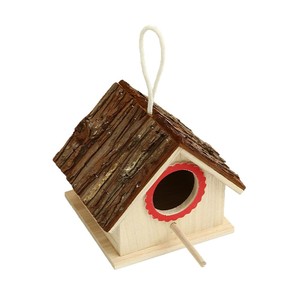 Wooden <b>Bird</b> House 19x16.3x15.8cm Durable Outdoor Hanging Nest For Home Garden Decor - Product Image 5