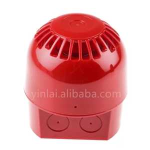 PSS-0094, Serie Onos, Combinación de Baliza y Sirena Roja, IP65, 230V CA, Base de 102 dB, 1m, Electrónico - Product Image 2