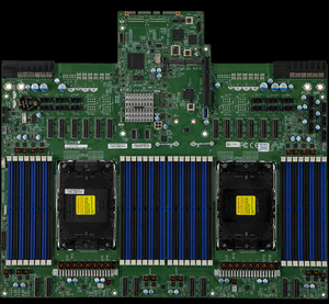 Süper mikro SYS-821GE-TNHR çift Intel Xeon işlemciler için stok sıcak satış bilgi işlem veri merkezi H100 H200 GPU 8U AI raf sunucusu - Product Image 6