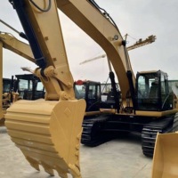 Excavatrice sur chenilles 320GC de 20 tonnes avec godet de 1m³ et moteur importé, certifiée CE, prête pour l'agriculture et la construction - En promotion